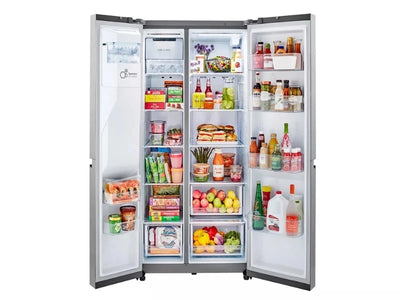 [LG]27 cu. ft. Side-by-Side Refrigerator with Craft Ice™