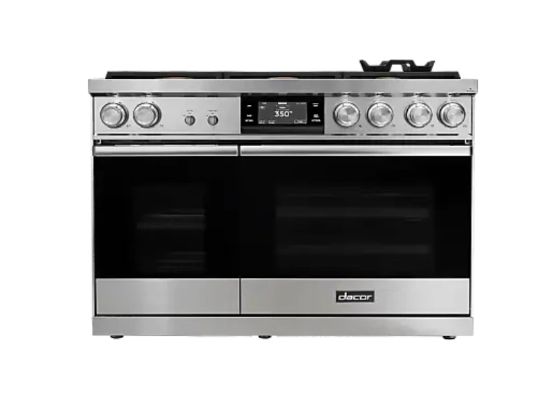 48 Inch Dual-Fuel Steam Range – BGOODSTORE Factory Outlet