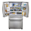 Samsung - 28 cu. ft. 4-Door French Door Smart Refrigerator with FlexZone Drawer - Stainless Steel