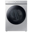 Bespoke 7.6 cu. ft. Ultra Capacity Electric Dryer with Super Speed Dry and AI Smart Dial in Silver Steel