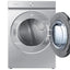 Bespoke 7.6 cu. ft. Ultra Capacity Electric Dryer with Super Speed Dry and AI Smart Dial in Silver Steel