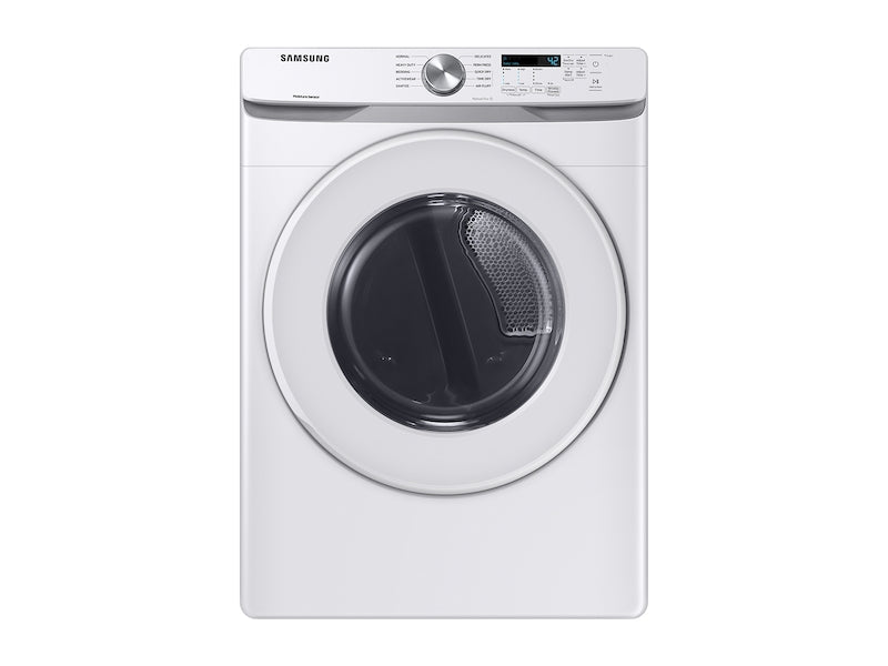 7.5 Cu. Ft. Stackable Electric Dryer with Sensor Dry - White