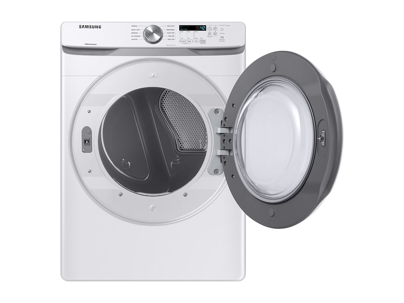 7.5 Cu. Ft. Stackable Electric Dryer with Sensor Dry - White