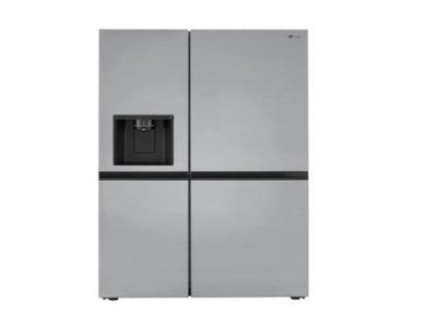 [LG]27 cu. ft. Side-by-Side Refrigerator with Smooth Touch Ice Dispenser