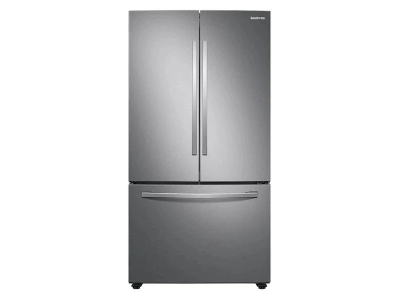 [SAMSUNG]28 cu. ft. Large Capacity 3-Door French Door Refrigerator in Stainless Steel