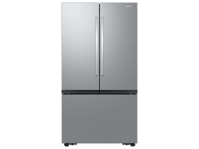 [SAMSUNG]32 cu. ft. Mega Capacity 3-Door French Door Refrigerator with Dual Auto Ice Maker - Stainless Steel