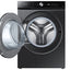 Bespoke 5.3 cu. ft. Ultra Capacity Front Load Washer with Super Speed Wash and AI Smart Dial - Brushed Black