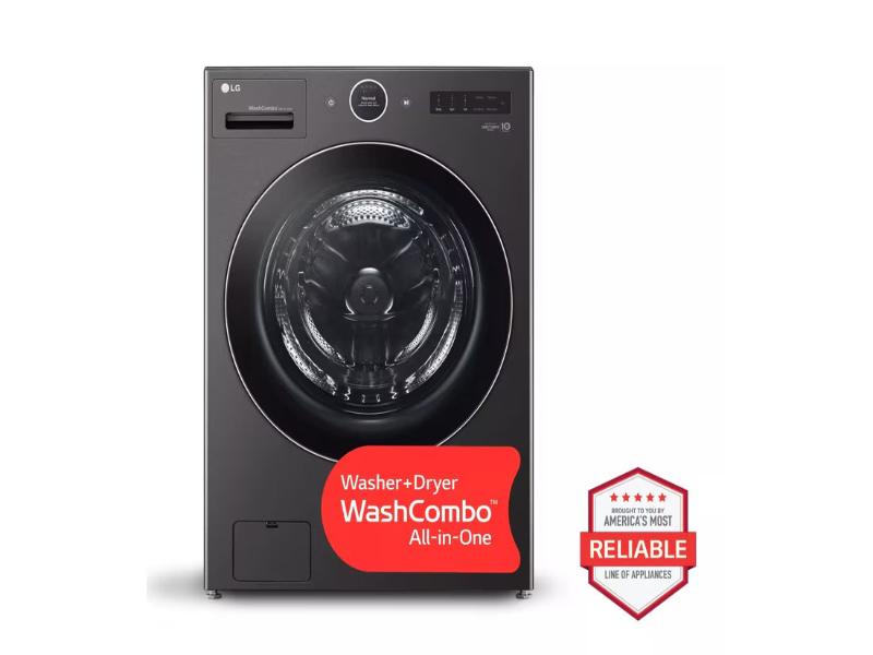 Ventless Washer/Dryer Combo LG WashCombo™ All-in-One 5.0 cu. ft. Mega Capacity with Inverter HeatPump™ Technology and Direct Drive Motor