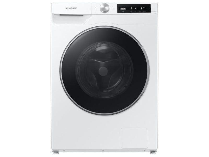 [SAMSUNG]2.5 cu. ft. Compact Front Load Washer with AI Smart Dial and Super Speed Wash - White