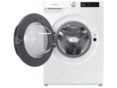 [SAMSUNG]2.5 cu. ft. Compact Front Load Washer with AI Smart Dial and Super Speed Wash - White