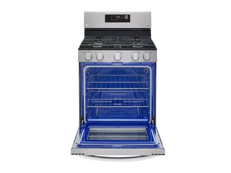 5.8 cu ft. Smart Wi-Fi Enabled Gas Range with EasyClean®