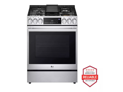 LG STUDIO 6.3 cu. ft. InstaView® Gas Slide-in Range with ProBake Convection® and Air Fry