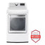 7.3 cu. ft. Ultra Large Capacity Smart wi-fi Enabled Rear Control Gas Dryer with EasyLoad™ Door