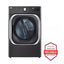 9.0 cu. ft. Mega Capacity Smart wi-fi Enabled Front Load Gas Dryer with TurboSteam™ and Built-In Intelligence