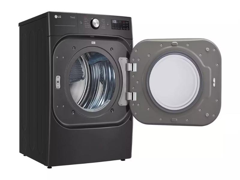 9.0 cu. ft. Mega Capacity Smart wi-fi Enabled Front Load Gas Dryer with TurboSteam™ and Built-In Intelligence