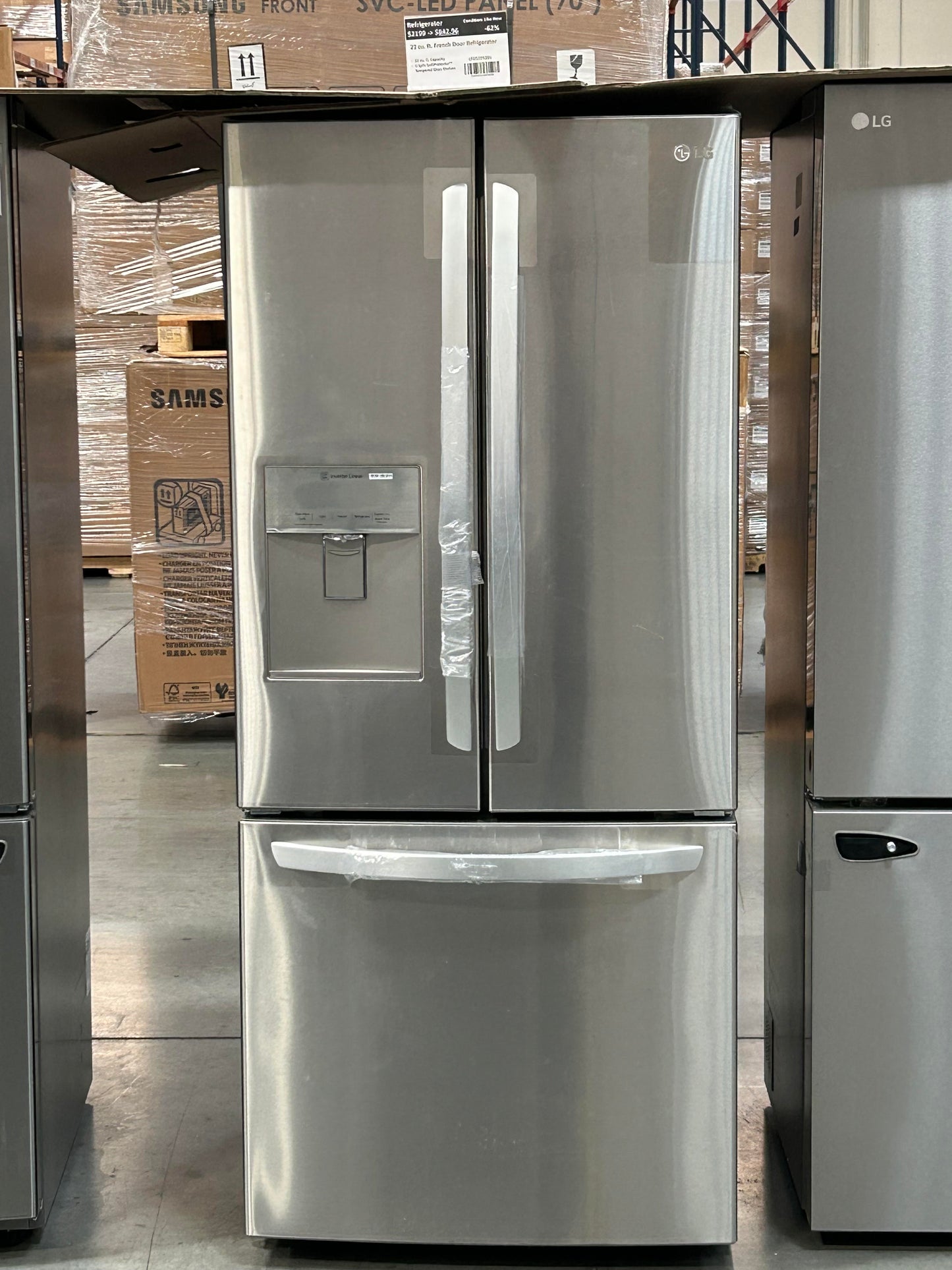 [LG]22 cu. ft. French Door Refrigerator