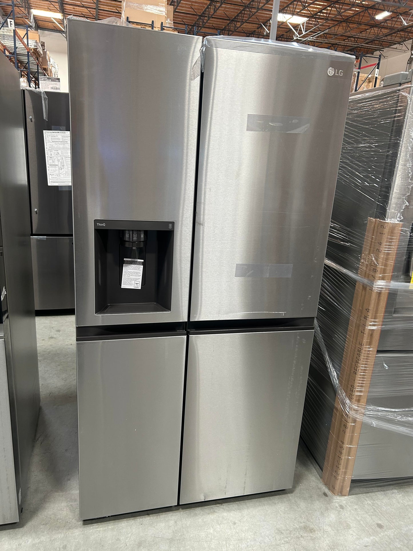 27 cu. ft. Side-by-Side Refrigerator with Craft Ice™