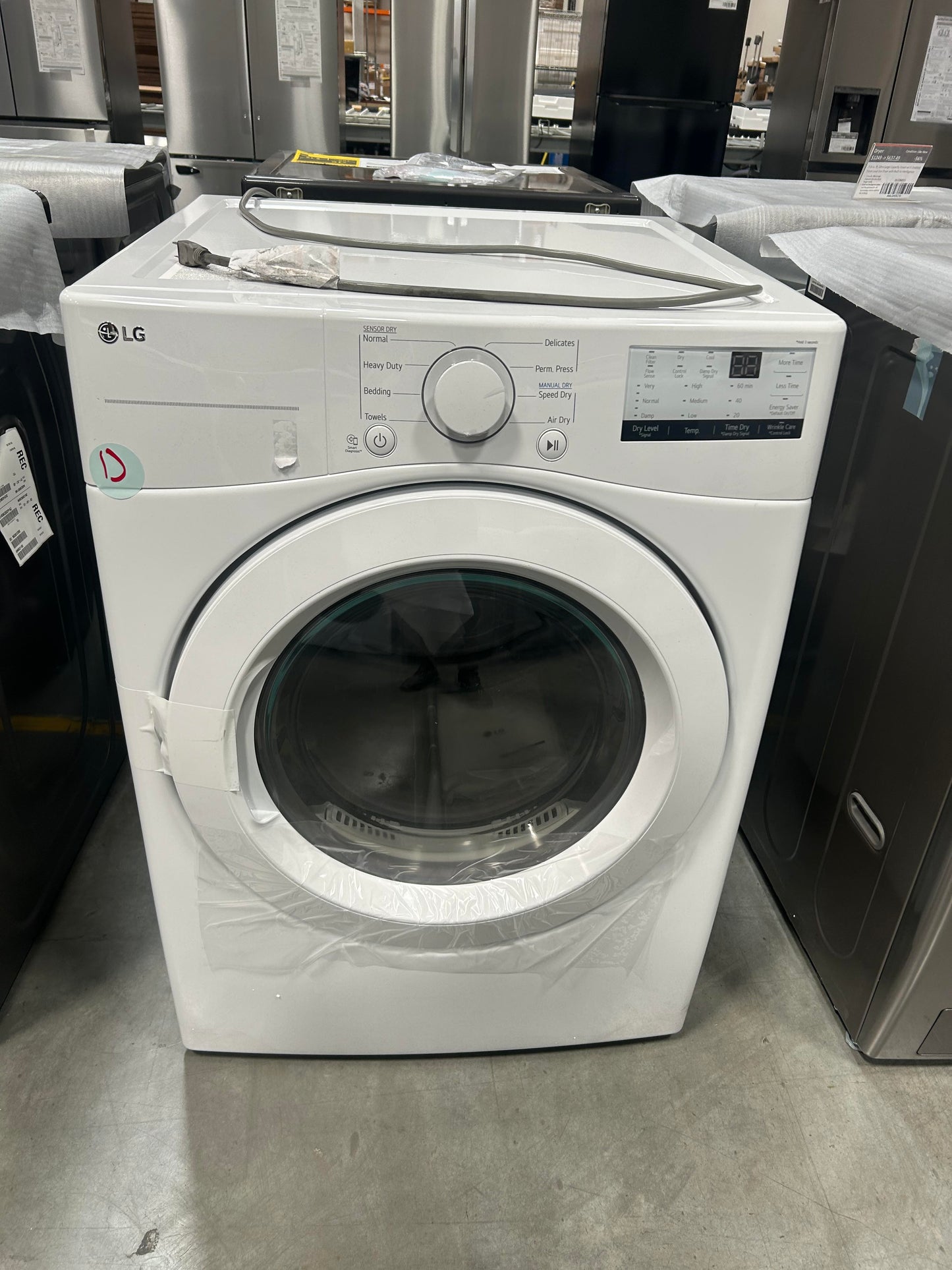 7.4 cu. ft. Ultra Large Capacity Gas Dryer