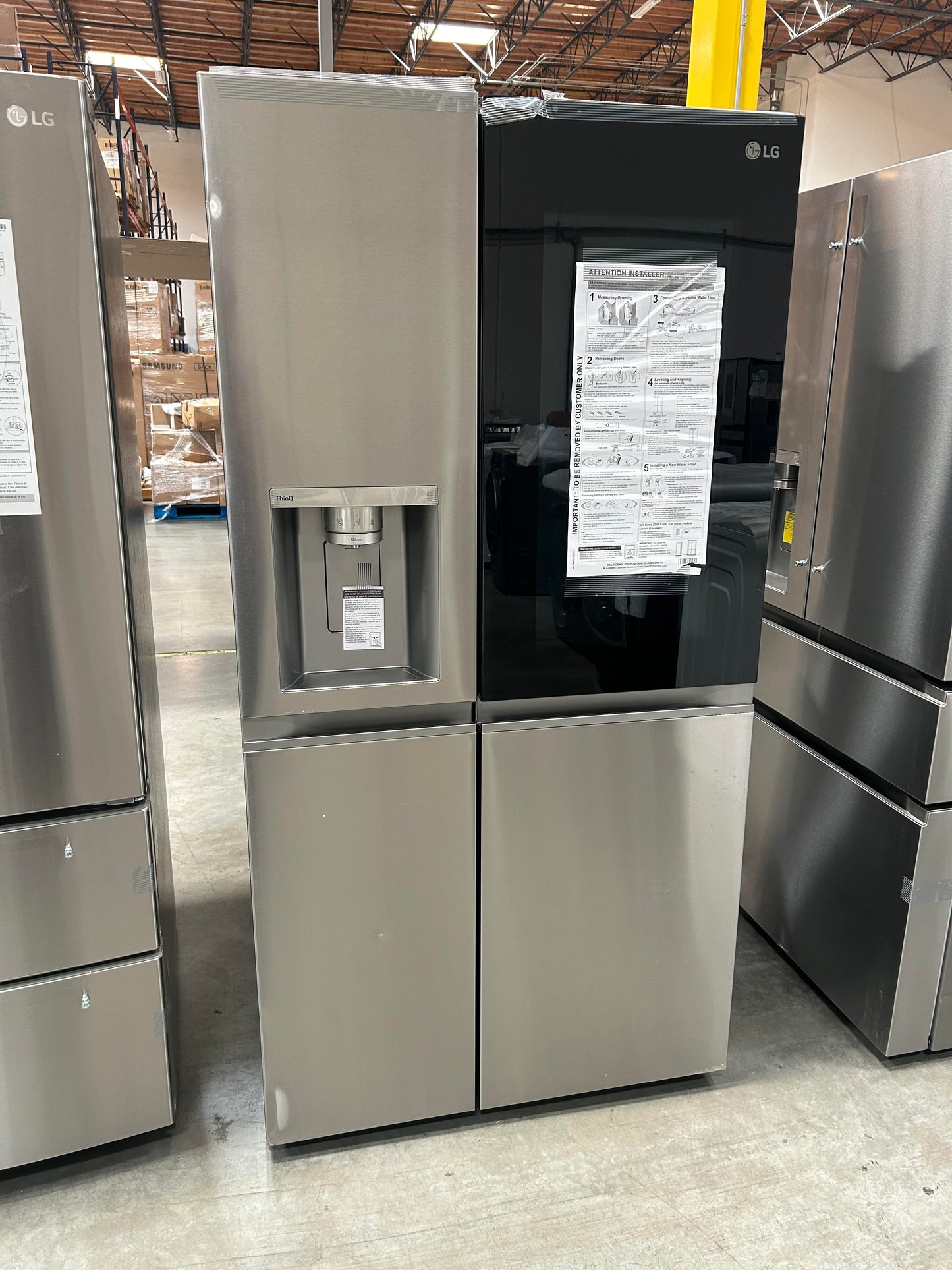 27 cu. ft. Side-By-Side InstaView® Refrigerator