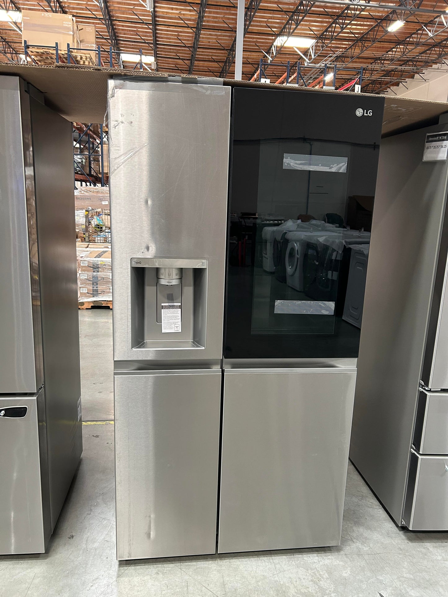 27 cu. ft. Side-By-Side InstaView® Refrigerator