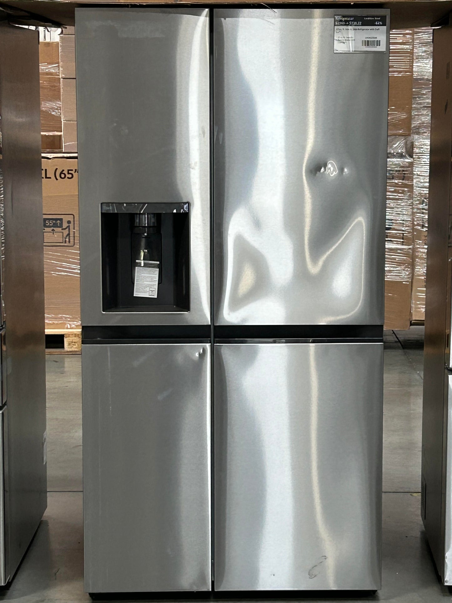 [LG]27 cu. ft. Side-by-Side Refrigerator with Craft Ice™