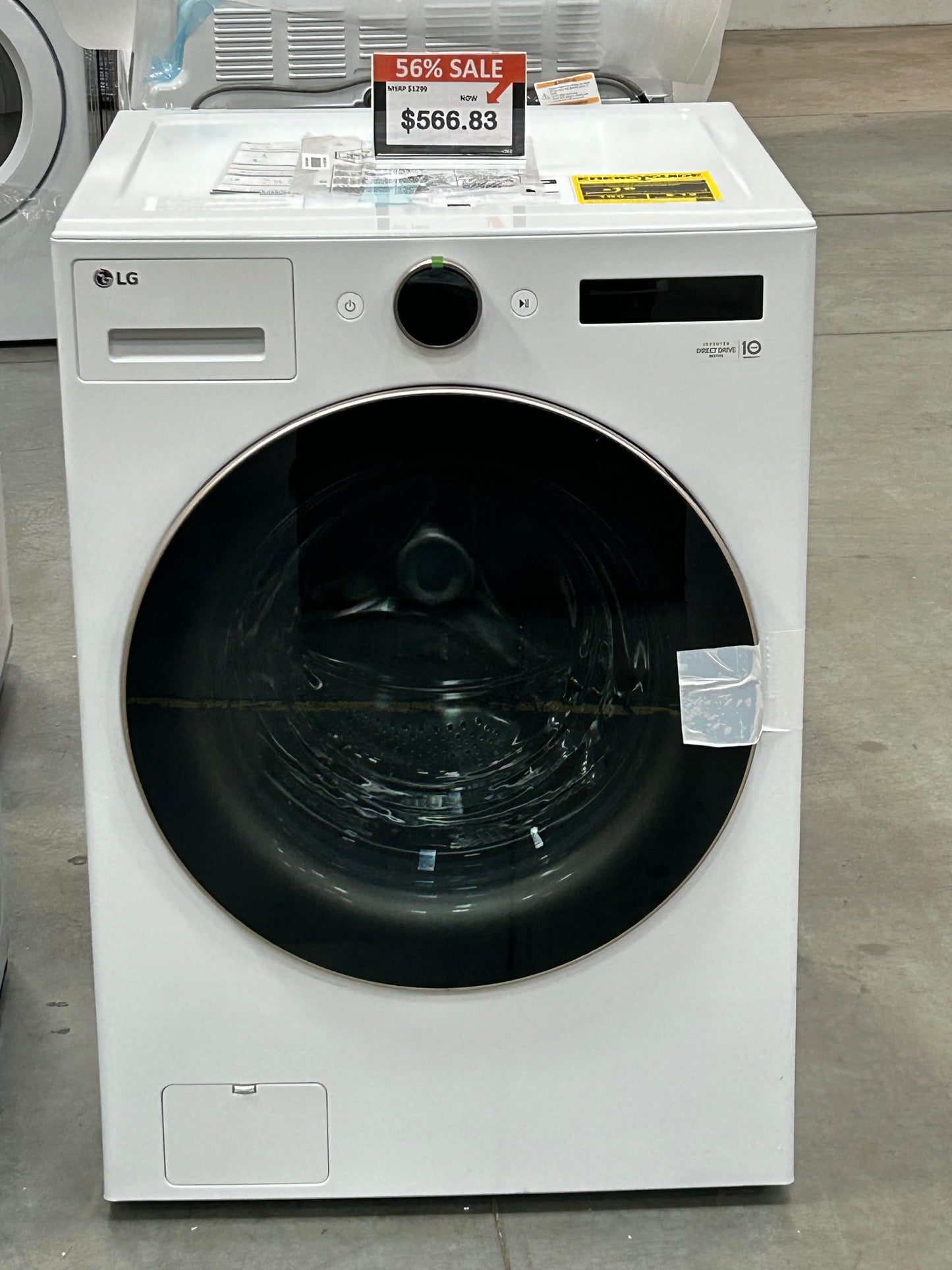 [LG]5.0 cu. ft. Mega Capacity Smart Front Load Energy Star Washer with TurboWash® 360° and AI DD® Built-In Intelligence