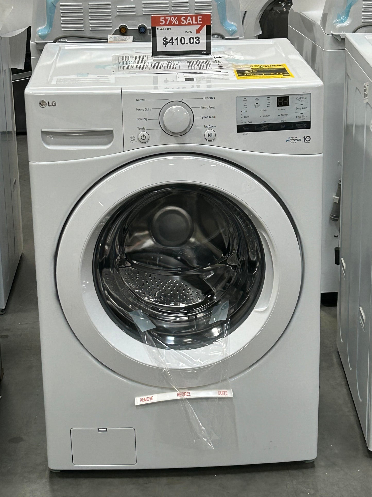 [LG]4.5 cu. ft. Ultra Large Front Load Washer