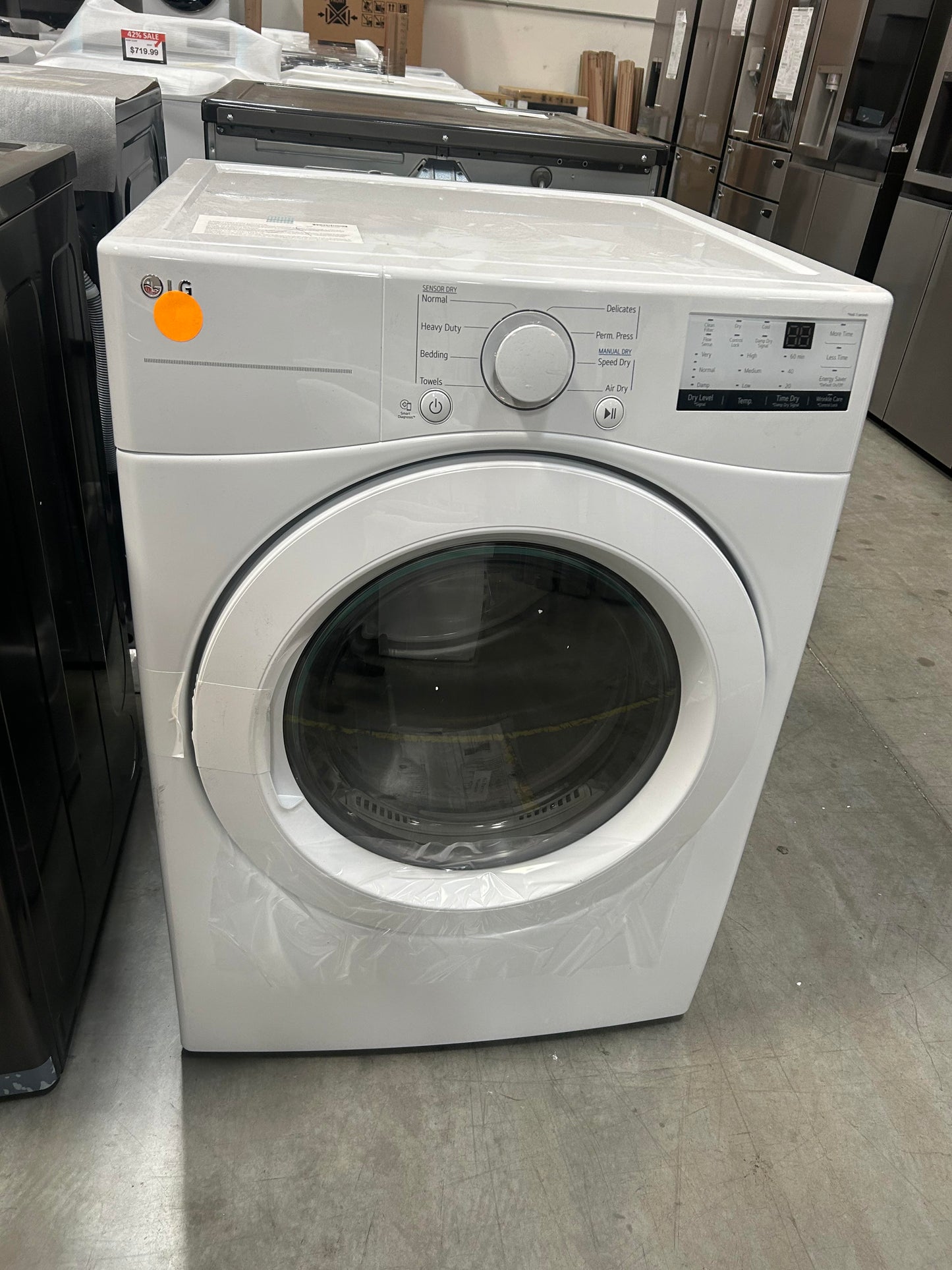 7.4 cu. ft. Ultra Large Capacity Gas Dryer